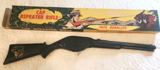 VINTAGE CONGO HUNTER REPEATER CAP TOY RIFLE ORIGINAL BOX PALMER PLASTICS
