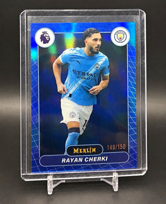 2025-26 Topps Merlin Premier League Rayan Cherki Manchester City #124 148/150