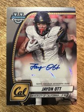 2024 Bowman Chrome U - JAYDN OTT - Chrome Prospect Auto #PA-JOT Cal KC Chiefs