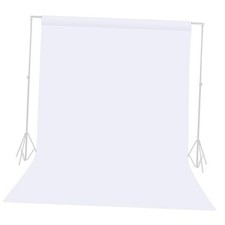 Photography Backdrop - 5 x 7 FT Backdrops for Photoshoot 5x7FT White
