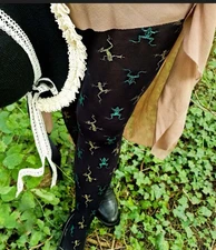 Snag Tights Dart Glitter Frog Size E 16/18