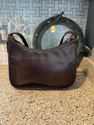 Vintage Coach Classic Hobo Glovetanned Leather Bag 9855 Brown USA