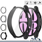 F Samsung Galaxy Watch 8 7 6 40/44mm Case Tempered Glass Screen Protector Cover