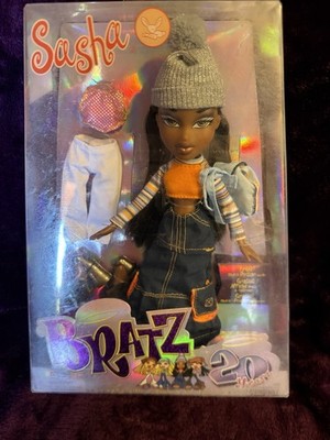 Bratz 20 Yearz Sasha 10in Fashion Doll w/ Outfit Hat Shoes NIB Anniversary