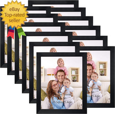Black 8X10 Picture Frame Bulk Multi 8 X 10 Photo Frames Set