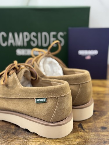 Sebago Askookfield Suede Beige Zapato Hombre Icono Sebago 45 - Imagen 3 de 24