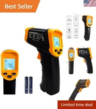 Digital Infrared Thermometer gun for cooking,BBQ,Pizza oven,Ir Thermometer with