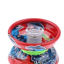 Alloy Professional Yo-Yo Ball Diabolo Metal Juggling Toy with Bearing for Kids