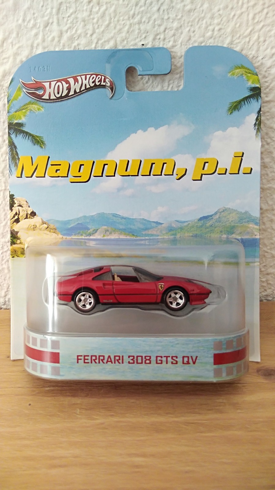 Hot Wheels Ferrari 308 GTS QV Magnum pi voiture miniature rouge 2013