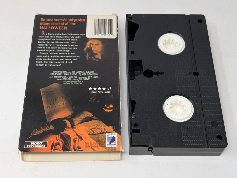 Halloween (1978) 1997 VHS Horror Michael Myers John Carpenter / Jamie Lee Curtis - Image 4 of 4
