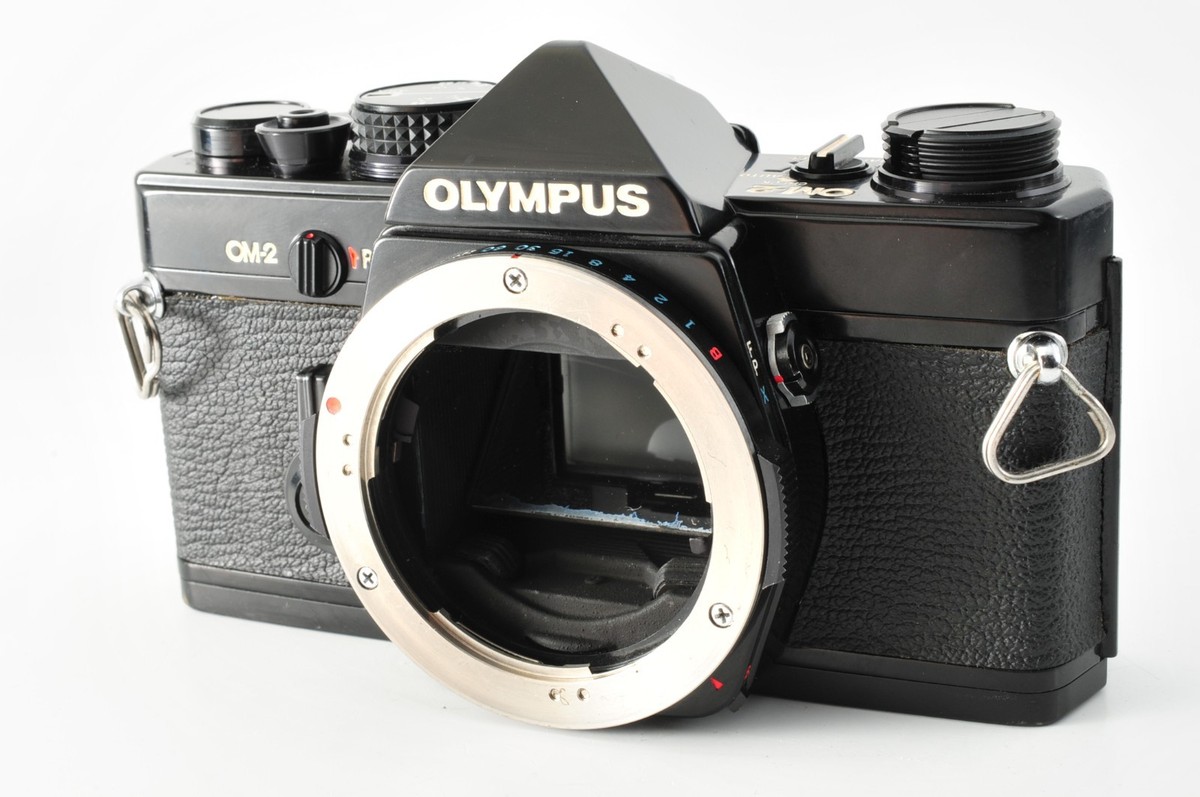 Olympus OM-2 Film Camera G.Zuiko 50mm f1.4 ZUIKO 75-150mm f4【Exc+