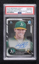 2016 Bowman Draft Chrome Pick Daulton Jefferies #CDA-DJ PSA 10 GEM MT Auto 0c54