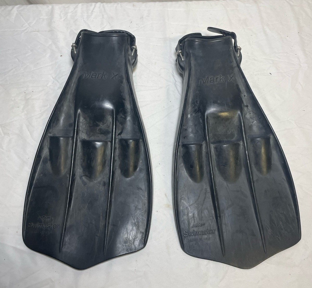 Vintage Swimaster AMF Mark X Swim Fins Flippers | eBay