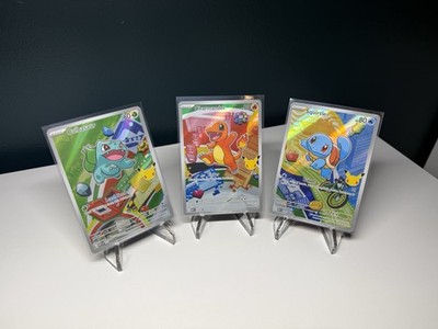 Pokemon TCG First Partner Illustration Collection Series 1 Kanto Gen 1 Set QTY