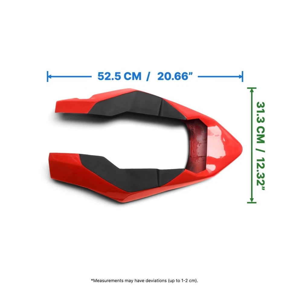 CARENADO TRASERO CUBIERTA EMBELLECEDOR CAPÓ TRASERO MARCO ROJO PARA HONDA MSX GROM 125 2021-2023 Foto 2 de 4