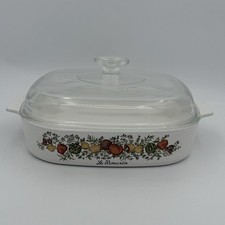 Vintage 70s Corning Ware Spice Of Life LE ROM...
