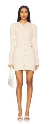 cream cardigan for dress Textured Knit self-portrait-US 90% Poly Heirloom Cable Knit Cream Cardigan