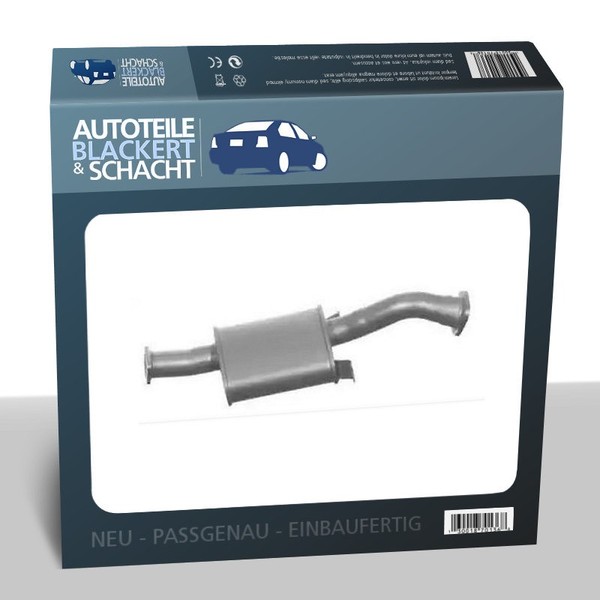 Auspuff Mitteltopf für Mitsubishi Pajero II + Canvas TOP-image