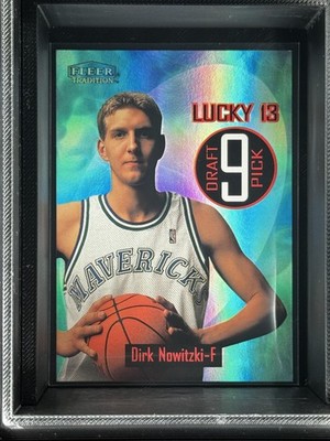 1998-99 Fleer Tradition #9 LT Dirk Nowitzki Lucky 13 Exchange