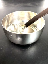 Sterling Silver Nut Dish With Spoon by M. Fred Hirsch Silver Co. Vintage