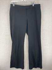 The Limited Cassidy Pants Womens Size 10 Fit Bootcut Mid Rise Wool Blend Black
