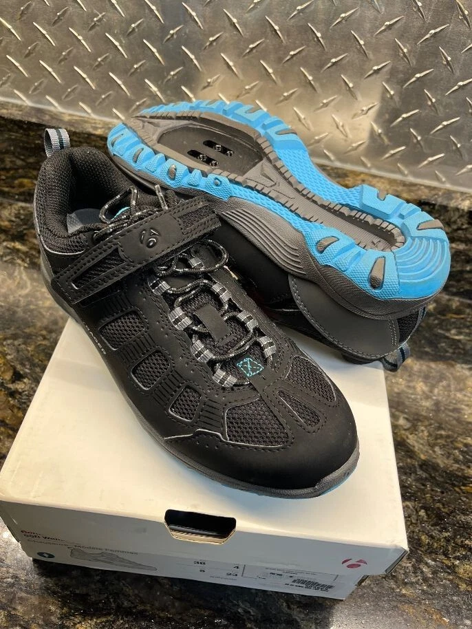 Chaussures de vélo femme BONTRAGER pointure 8,5 InForm crampons Shimano