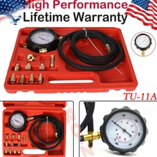 Engine Oil Pressure Tester Diagnostic Gauge Kits Transmission Fluid 500 PSI Test