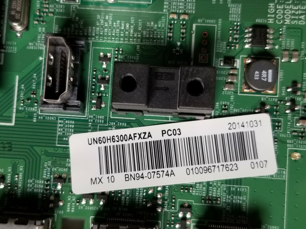 SAMSUNG UN60H6300AFXZA MAIN BOARD BN94-07574A | eBay