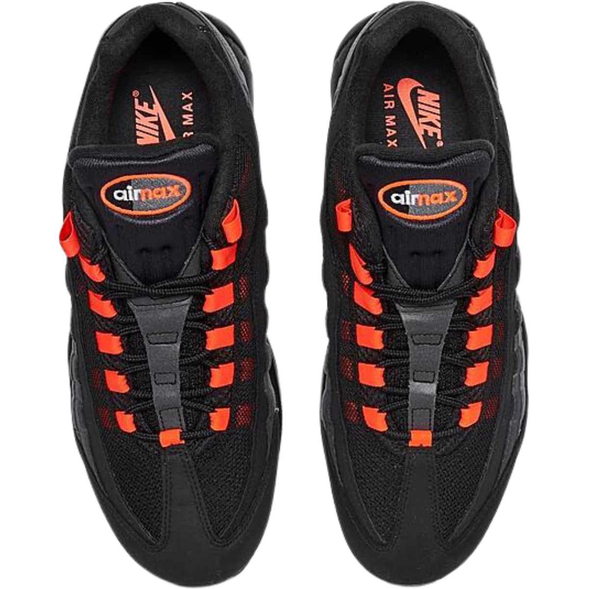 7900□NIKE AIR MAX 95 aimax ch07ill Nike AiMax 95 2018 Women's White Navy Orange Style Code