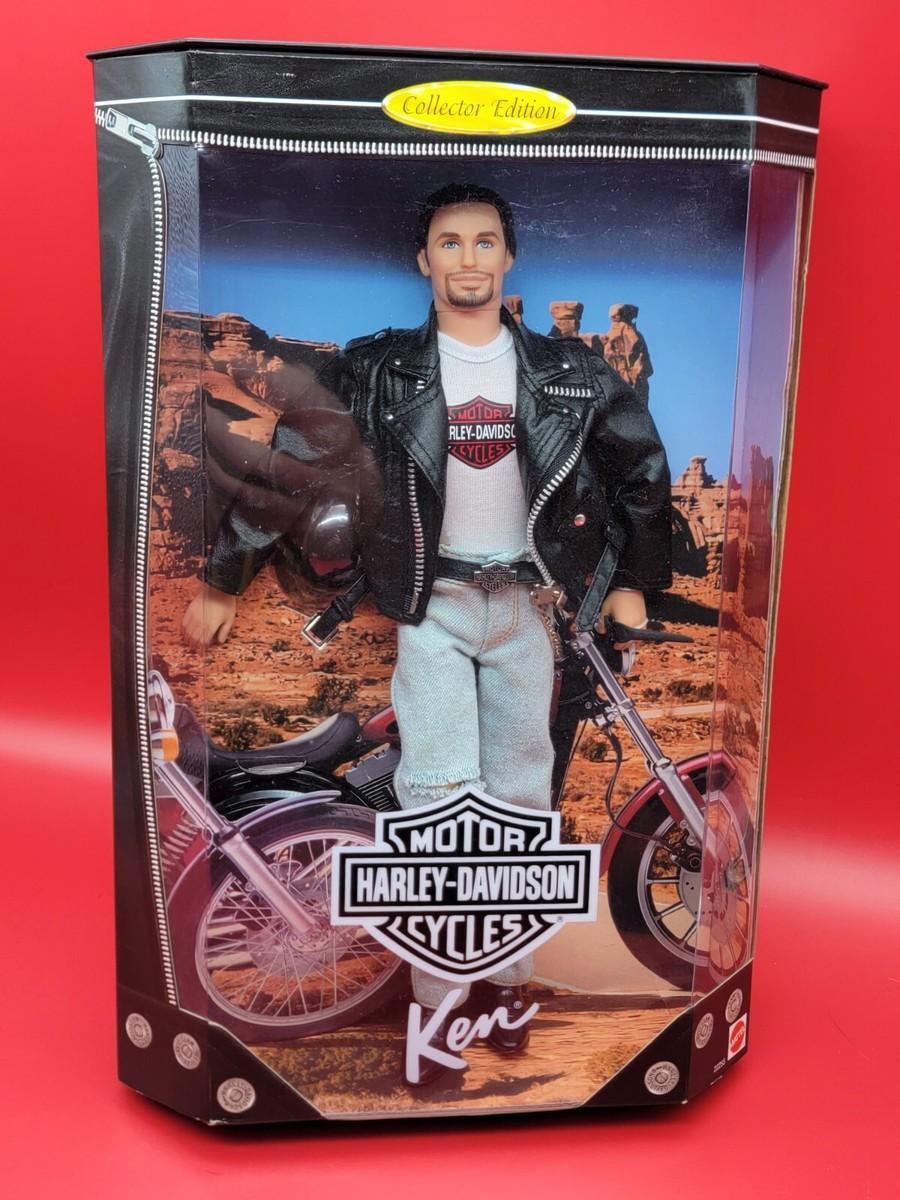 1998 Mattel Barbie Harley Davidson Ken Doll #1 Collector Edition