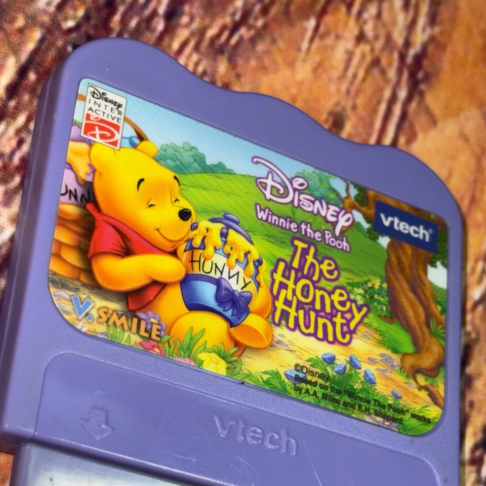 Vtech Vsmile Disney Winnie the Pooh The Honey Hunt Video Game Disney Interactive - Image 3 of 4