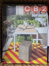 Crate & Barrel Catalog CB2 (Summer 2012) New Warehouse Inventory VG/VF Condition
