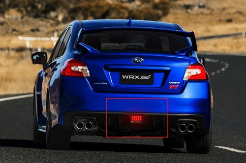 Red Lens F1 Style LED 3RD Third Brake Light For 2011-2020 Subaru
