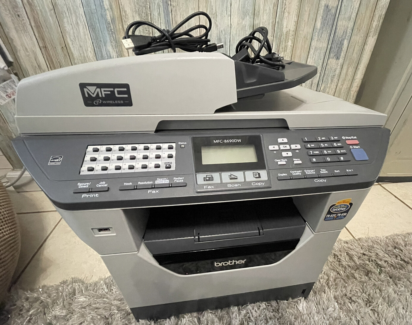 Brother Mfc 8690dw All In One Laser Printer For Sale Online Ebay