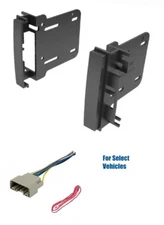 2 Din Car Stereo Radio Install Dash Kit Wire for some Chrysler Dodge Jeep Ram
