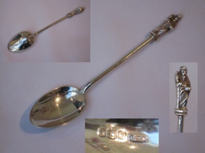 Sterling Silver Apostle Spoon, Fletcher Charles William