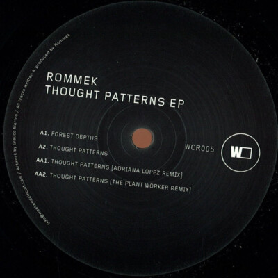 Rommek - Thought Patterns EP (12'', EP)