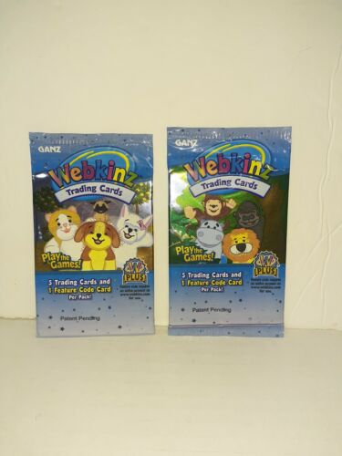 Webkinz Series 1 Trading Cards 2 Sealed Packs - Picture 1 of 2