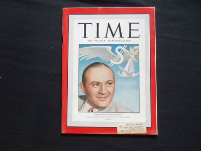 1946 OCTOBER 7 TIME MAGAZINE - VICTOR EMANUEL - T 1041