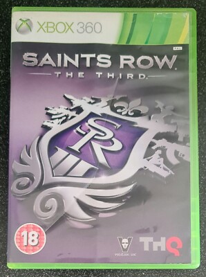 Saints Row: The Third Xbox 360 PAL With Manual UK