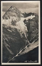 Postcard RPPC British Columbia Canada Mt Sir Donald