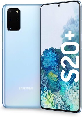 Samsung Galaxy S20+ Plus 5G SM-G986U1 Factory Unlocked 512GB Cloud Blue Open Box