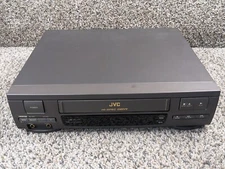 JVC HR-J410U VCR VHS Hi-Spec Drive Video Cassette Recorder For Parts Not Working