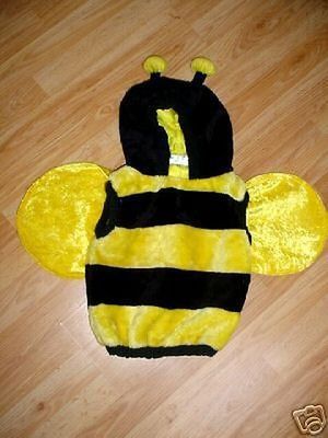 Infant Toddler Boys Girls Halloween Bumble Bee-Dress Up Costume-12-18-24 Mo