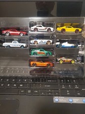 LOT OF NINE 2018-19 HOT WHEELS MULTIPACK EXCLUSIVE, LOT INCLUDES.