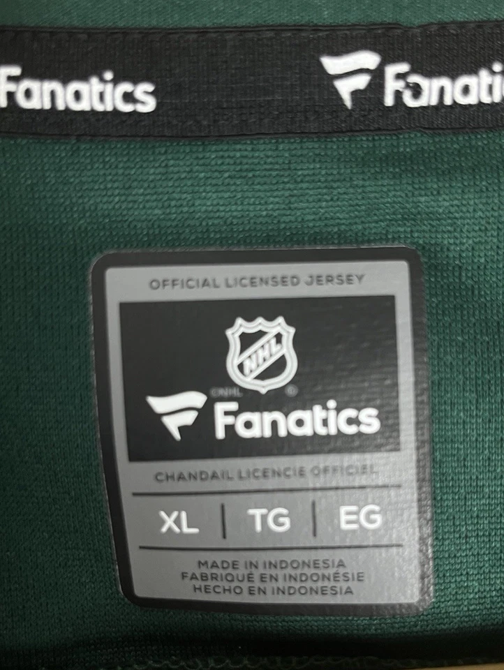 NWT Fanatics Minnesota Wild Zach Parise #11 Breakaway Jersey NHL Size XL - Image 3 of 4
