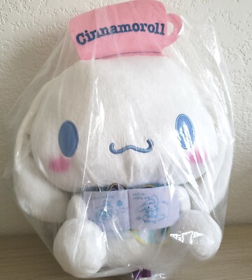 NWT Cinnamoroll Drawing Cinnamon Big Plush toy FuRyu 25cm New Kawaii Plushie 