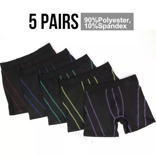 Herren Ultra Super Soft Boxershorts Unterwäsche 5er Pack mit integrierter Beutelstütze - Bild 6 von 17