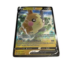 Pokemon Morpeko V 37/72 Shining Fates Ultra Rare.