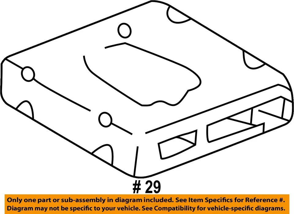 Used Body Control Module fits: 2001 Chevrolet Malibu Body Control BCM RH dash w/ - Image 4 of 4